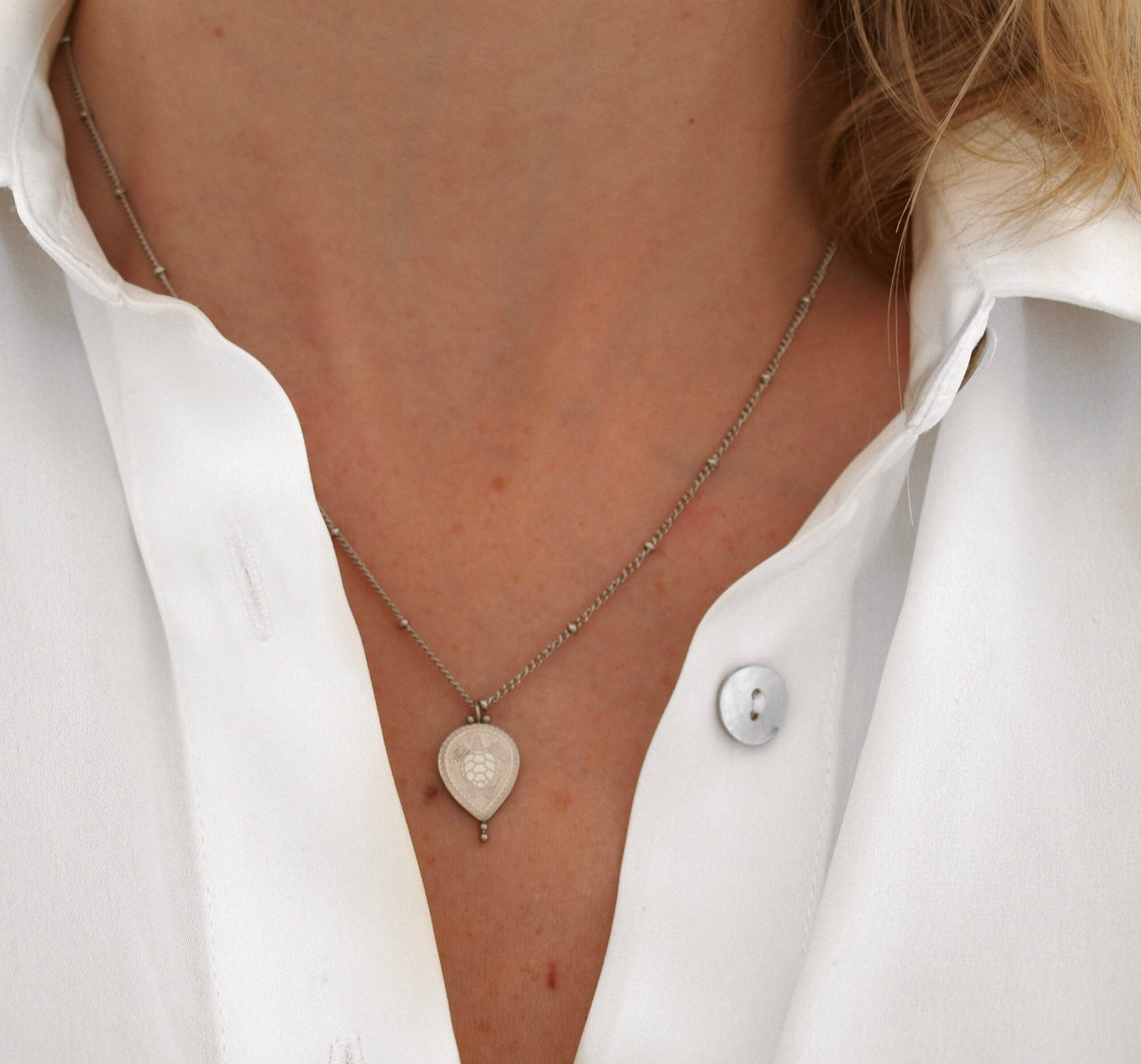 Halskette Schildkröte