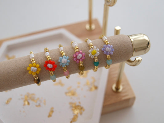 Ring Set Blumen