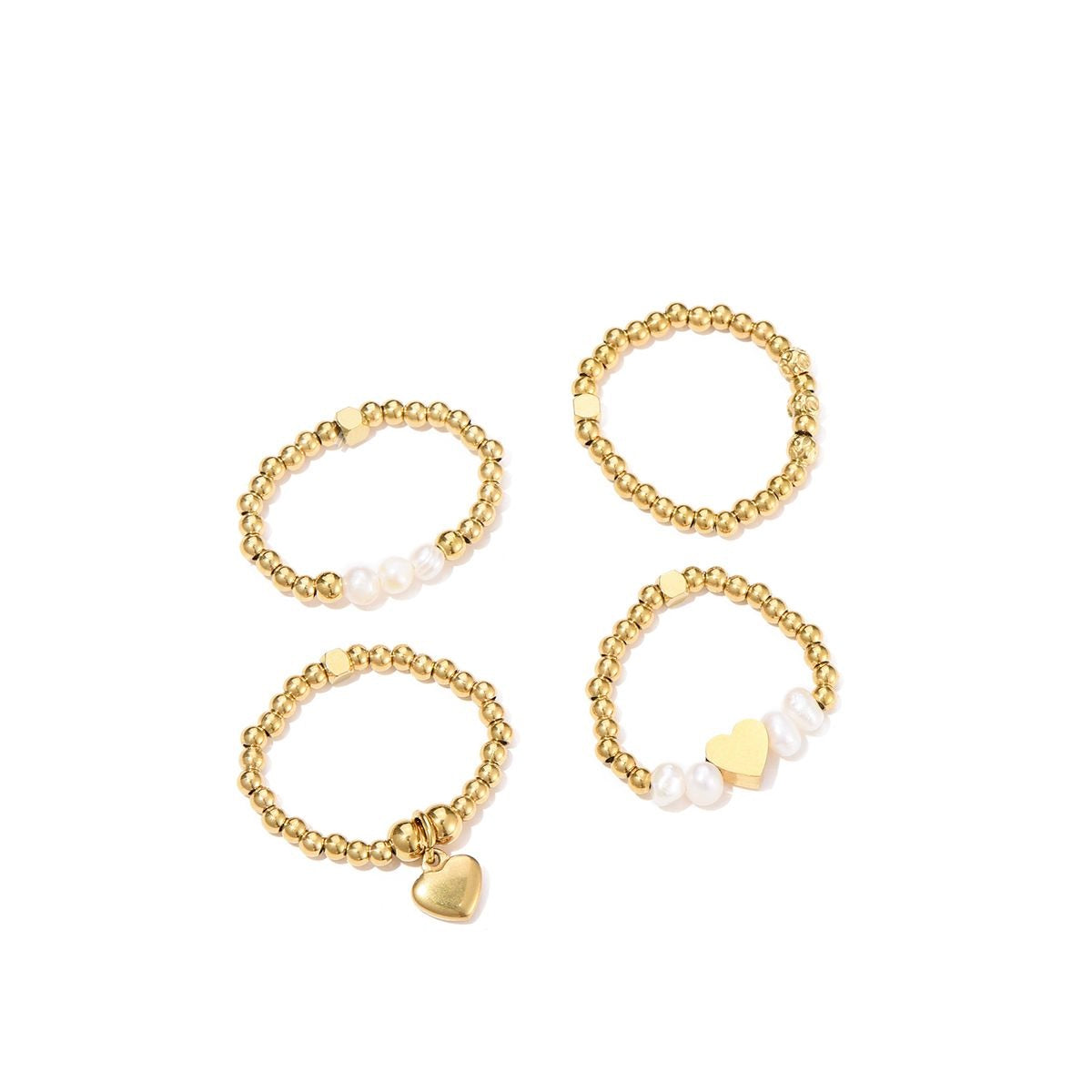 Ring Set Herz
