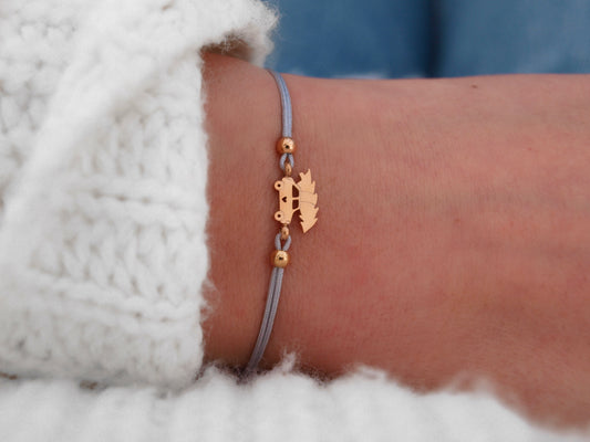 Armband Weihnachtsauto Rosé Gold