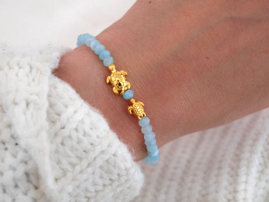 Perlenarmband Schildkröte