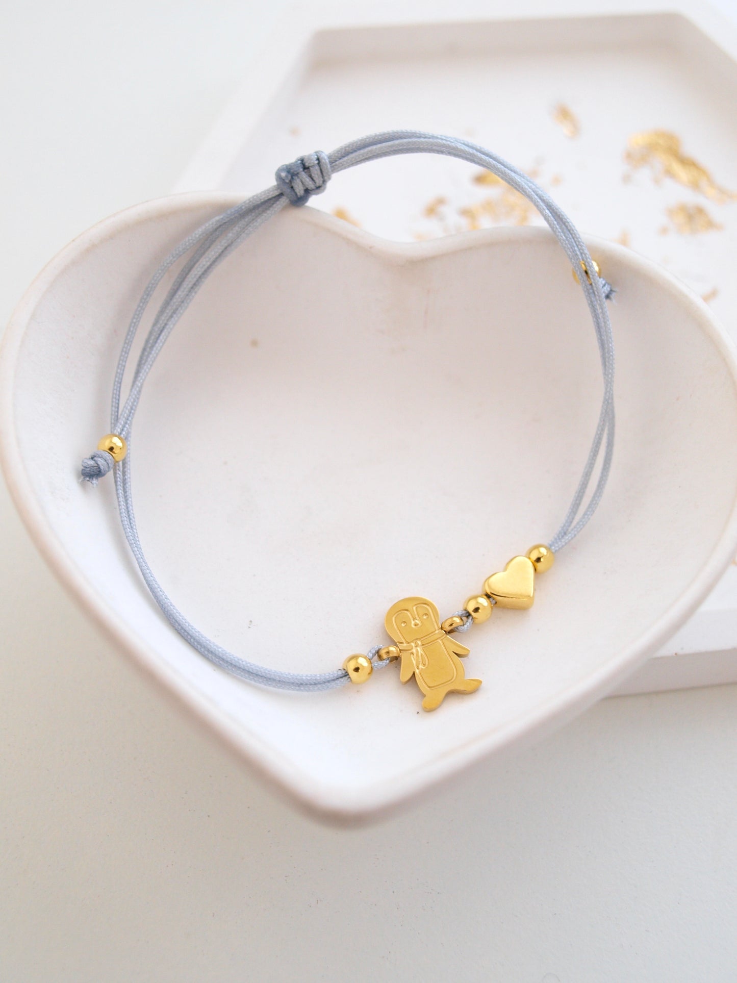 Armband Pinguin Gold