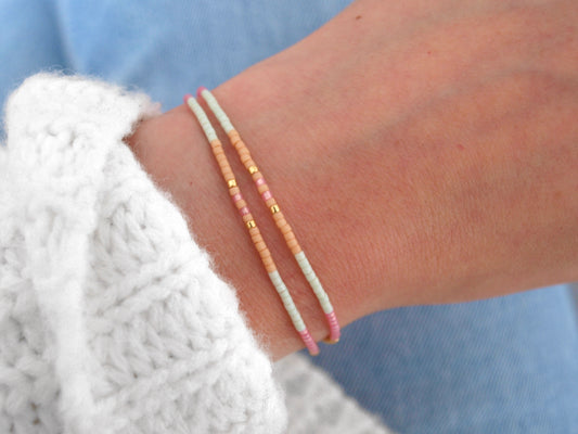 Armband Miyukiperlen Mint