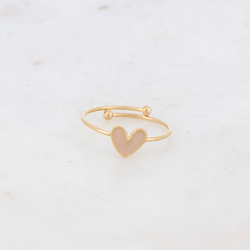 Colorful Heart Ring