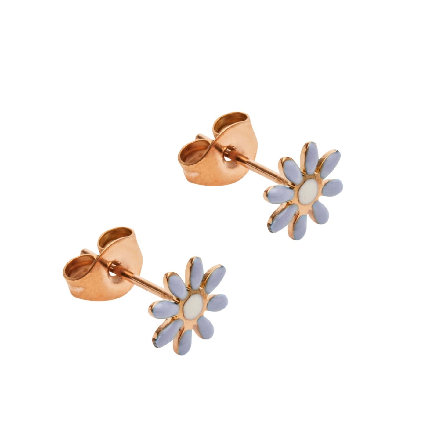 Ohrstecker Gänseblümchen rosé gold