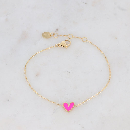 Armband Herz bunt