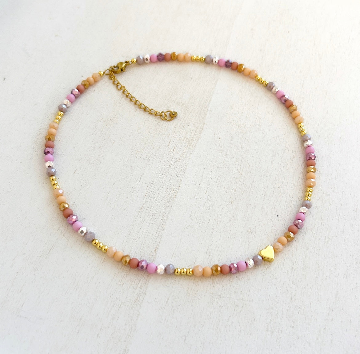Perlenkette „Sunset“