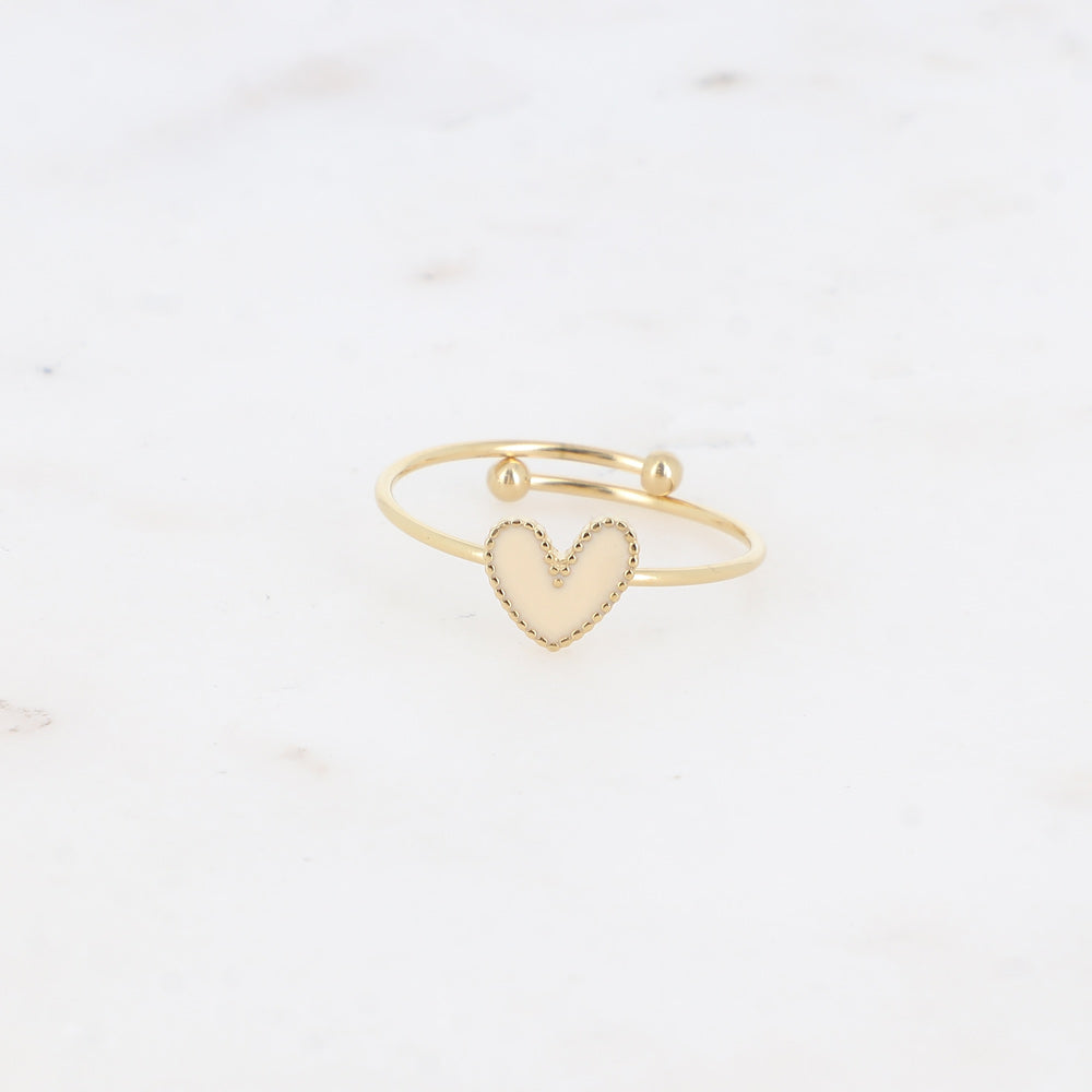 Colorful Heart Ring