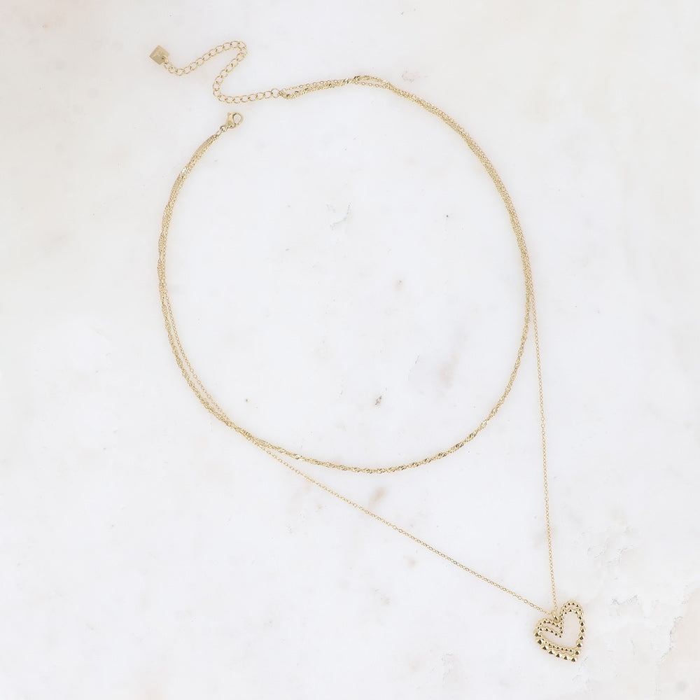 Lange Halskette Herz