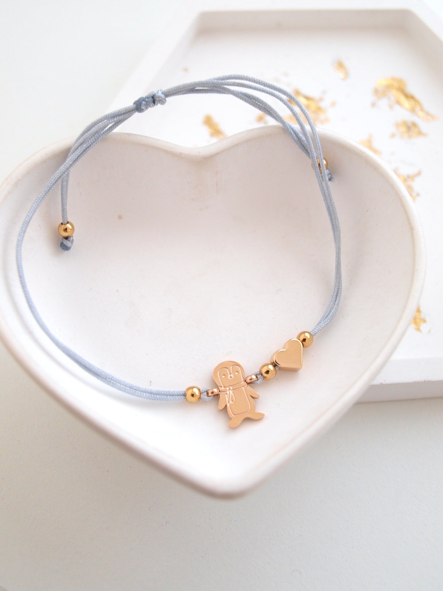 Armband Pinguin Rosé Gold