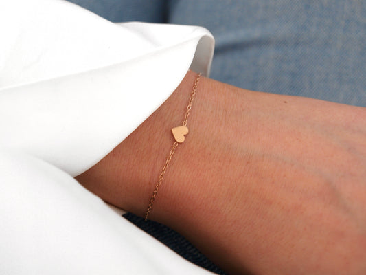 Armband Herz Rosé Gold