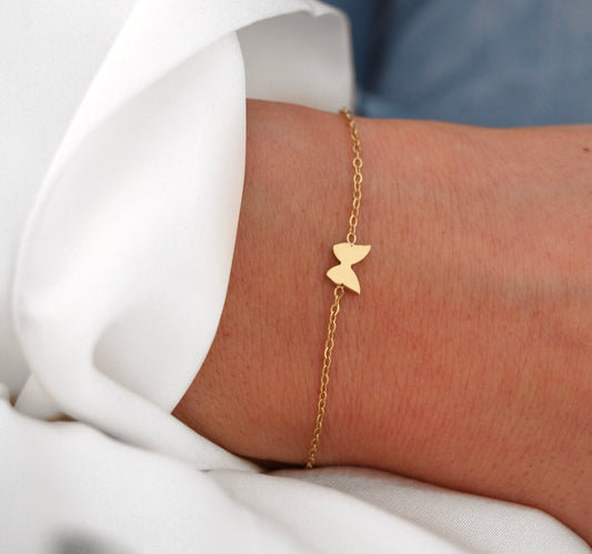 Armband Schmetterling Gold