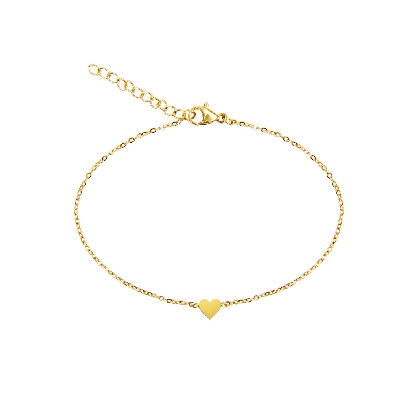 Heart Bracelet Gold