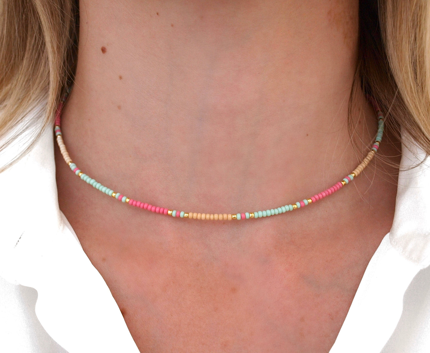 Pastell Miyuki Necklace