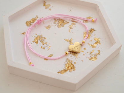 Armband Dog Mom Gold
