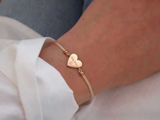 Armband Dog Mom Rosé Gold