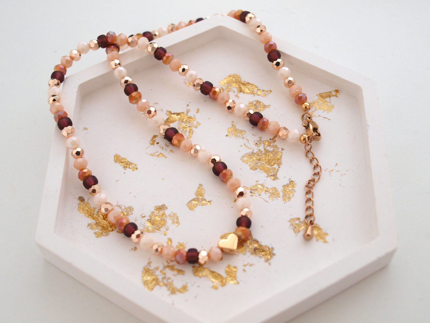 Autumn Heart Necklace