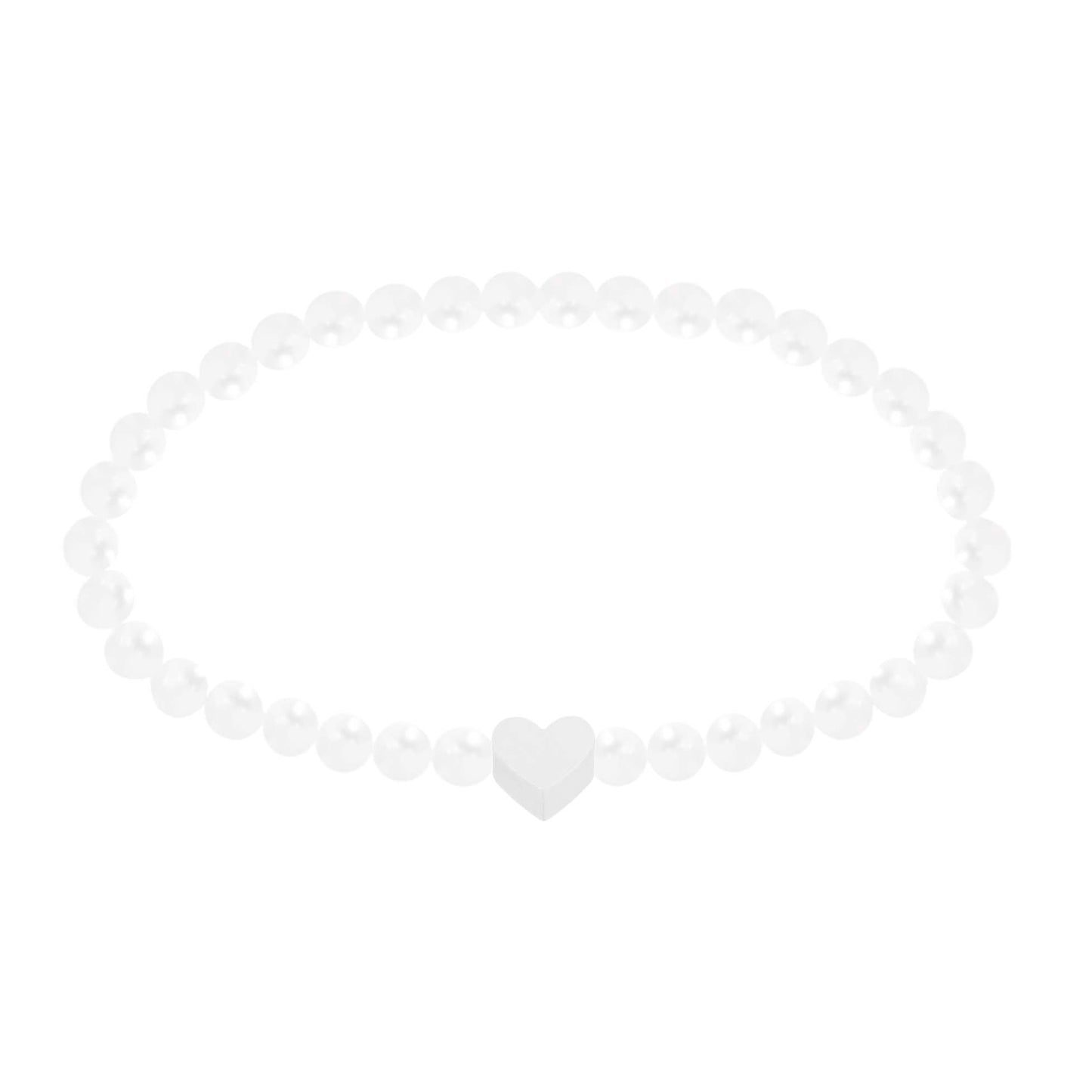 Pearl Bracelet Heart