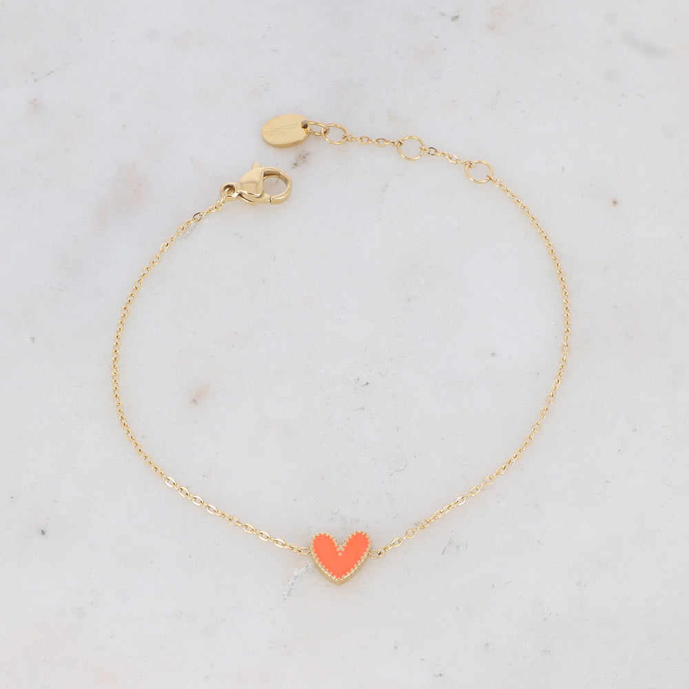 Colorful Heart Bracelet