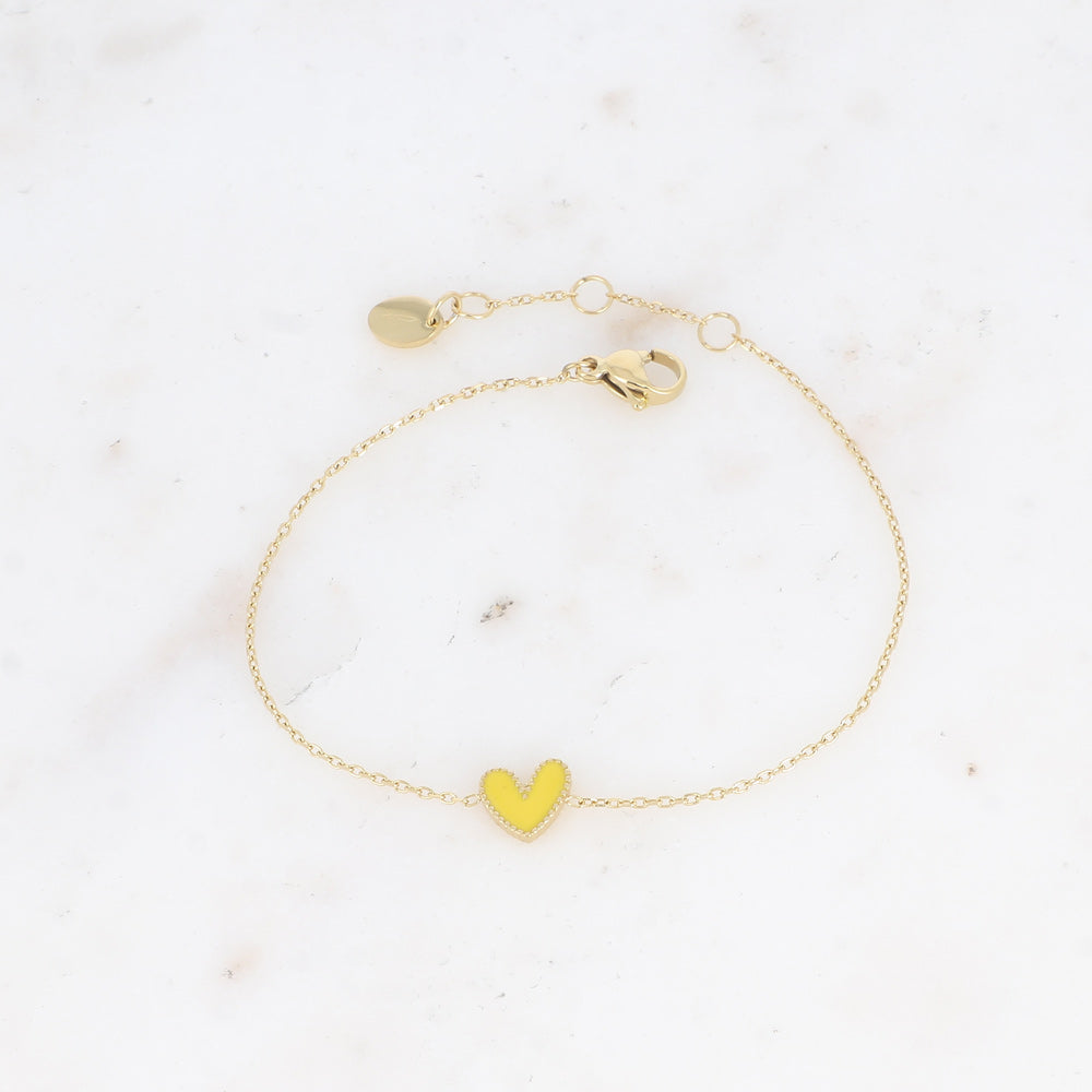 Colorful Heart Bracelet