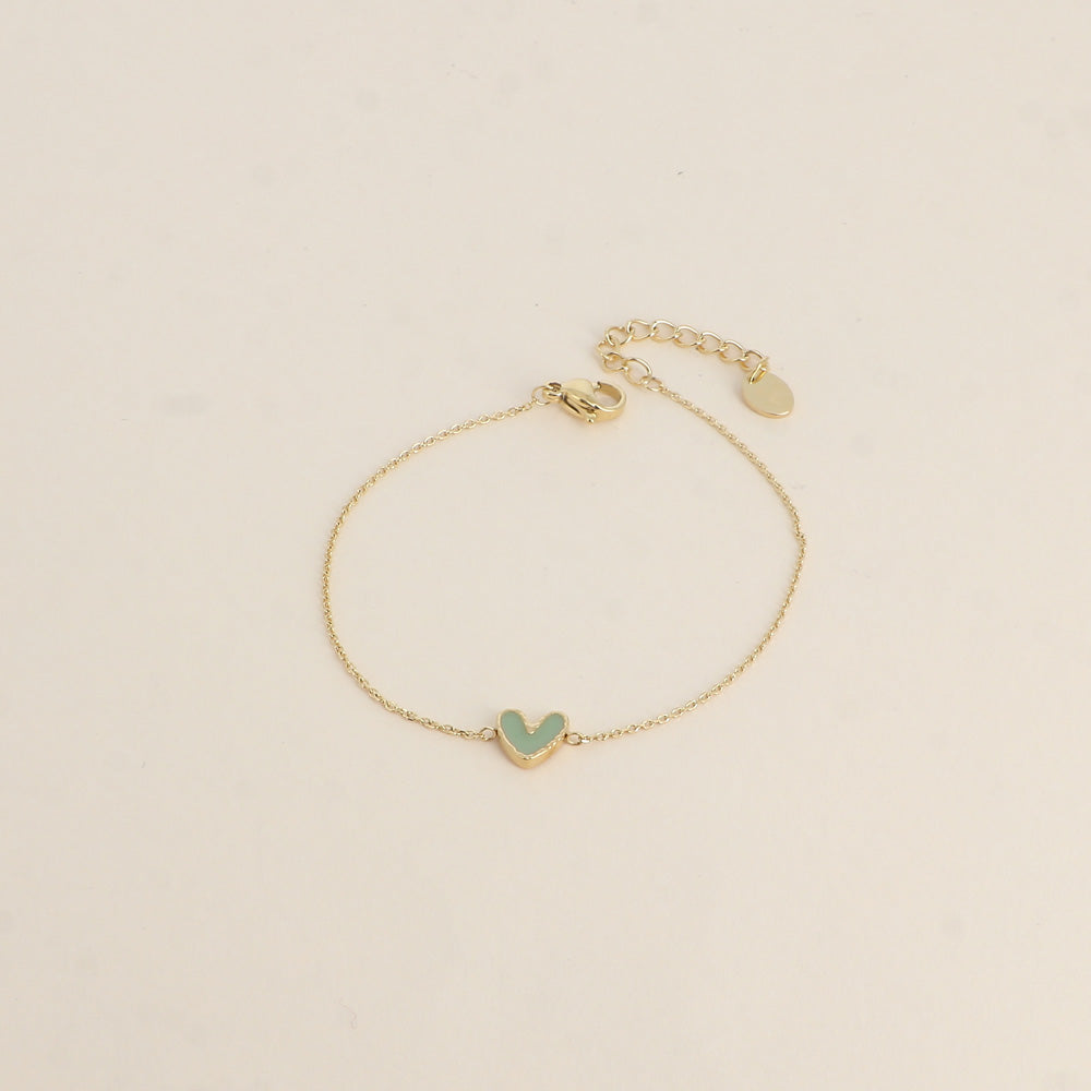 Colorful Heart Bracelet