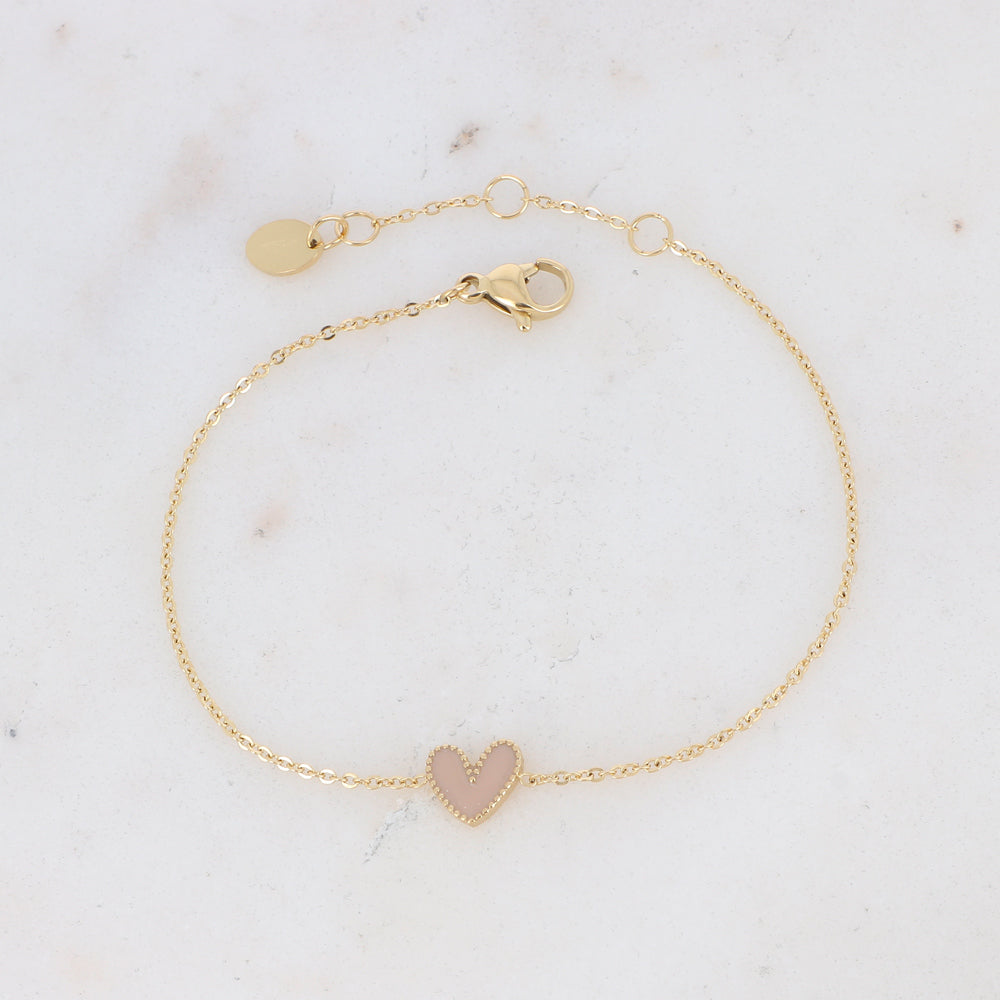 Colorful Heart Bracelet