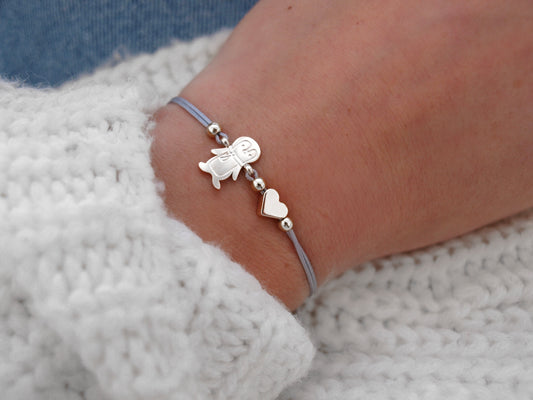 Penguin Bracelet Silver