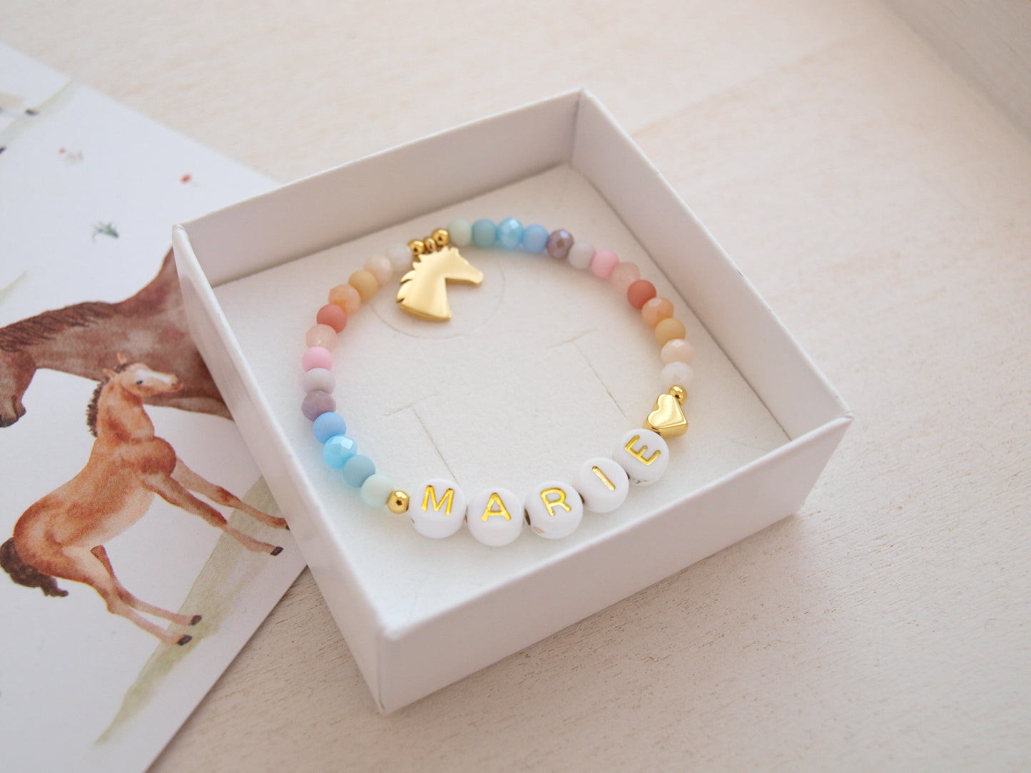 Geschenk- Set Pferdemädchen