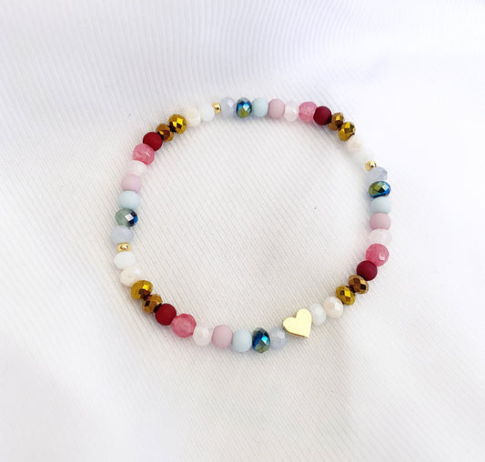 Shiny Heart Bracelet