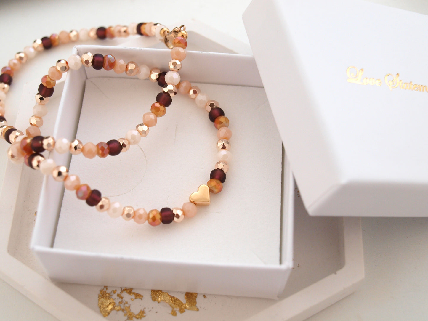 Autumn Heart Necklace