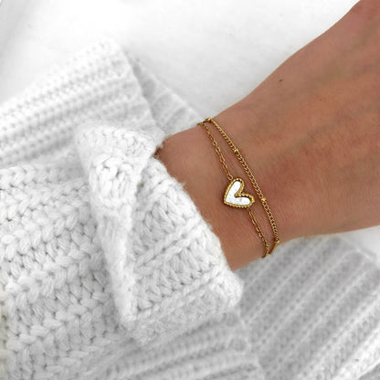 Armband „Shell Heart“