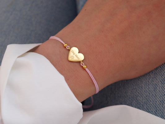 Armband Dog Mom Gold