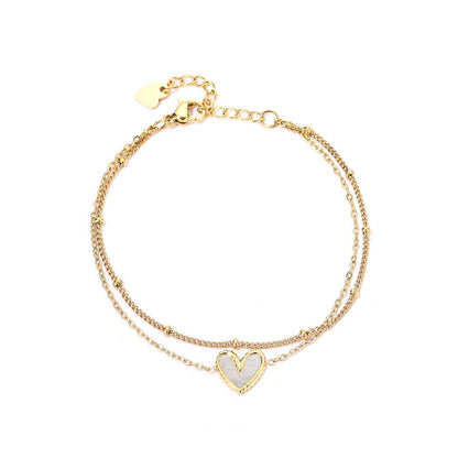 Armband „Shell Heart“