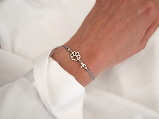Armband Pfote Silber