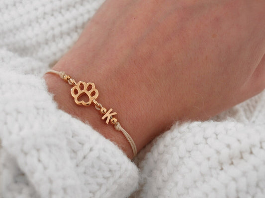 Armband Pfote Rosé Gold